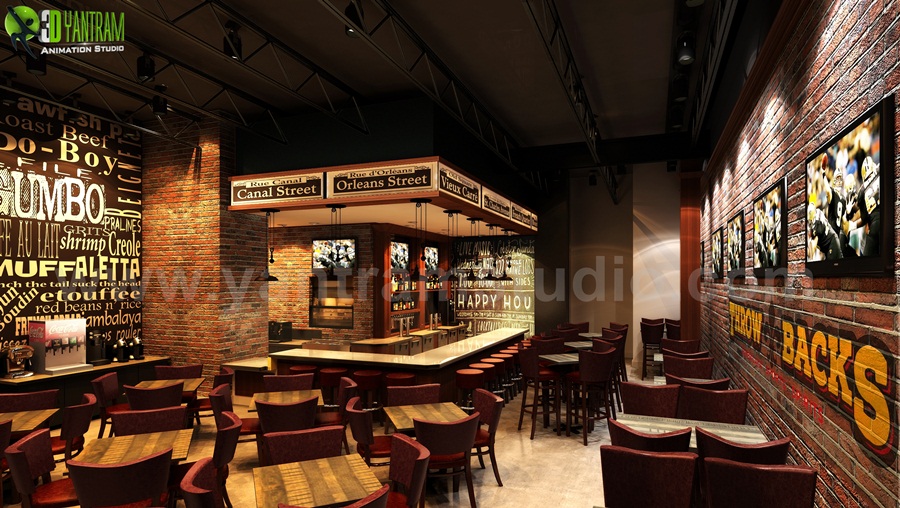 Tips For Making A Fruitful Restaurant Photo-Realistic Renderings Design