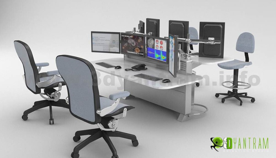 Office Furniture 3d furniture animation by 3d Product Modeling company, Columbus, Ohio